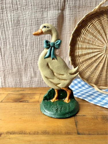 Vintage cast iron - iron, duck
