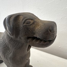 Vintage Cast iron Metal Dog