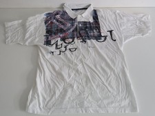 Sergio Tacchini Polo Shirt 90s Vintage XXL White