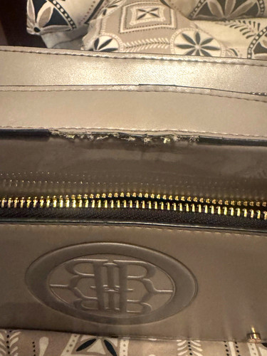 Biba grey faux leather - grey,
