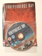 Independence Day (DVD, 2004) Extended Edition (+ 8 Mins) Disc & Cover, No Case.