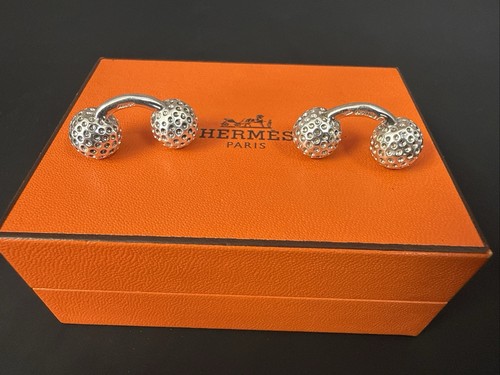 Hermes cufflinks 925 sterling - hermes,