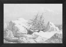 Ship Stuck in Arctic Ice