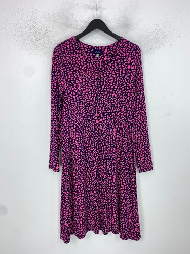 Joules navy pink spot - pink, knee