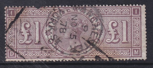 T17 brown lilac telegraphs - £1,