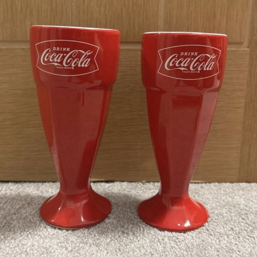 Vintage coca cola red - 2x,