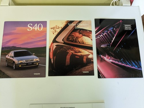 Volvo s40 brochure 1998 - volvo,