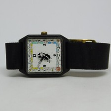 Monopoly TM 1200T Acrylic Case Quartz Women's Watch for Repairs