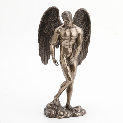 Male angel bronze - male,