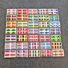 WORLD FLAGS GEL DOMED STICKERS