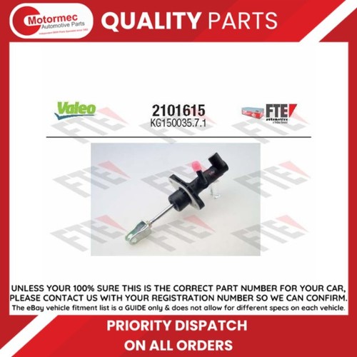 Valeo clutch master cylinder - valeo,