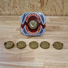 Mighty Morphin Power Rangers Re-Ignition Power Morpher and green ranger coin