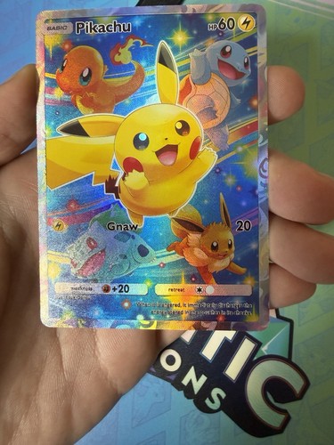 Pikachu pokemon pocket card - pikachu,