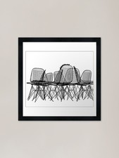 Eames Wire Chair Rollercoaster