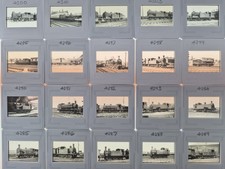 35mm Slides B/W Railway X 20