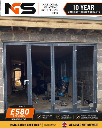 Aluminium bifold door - aluminium,
