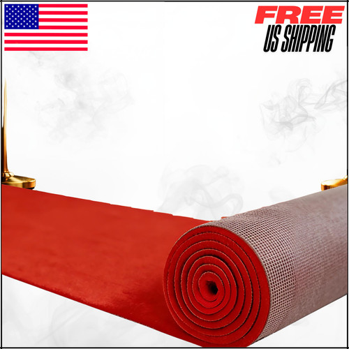 Red carpet runner aisle rug - carpet,