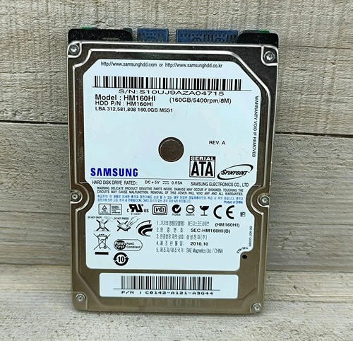 Samsung 160gb sata laptop - samsung,