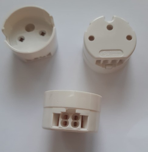 Lampholder push fit lead - t8,