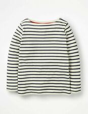 Mini Boden Breton Striped Long Sleeve T-Shirt Top 2-3 Years