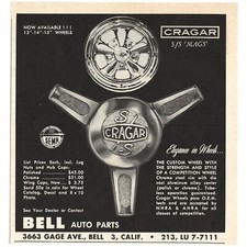 1965 CRAGAR WHEELS S/S MAGS