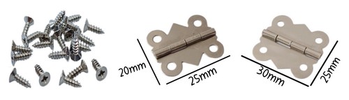 Small silver butterfly - small,
