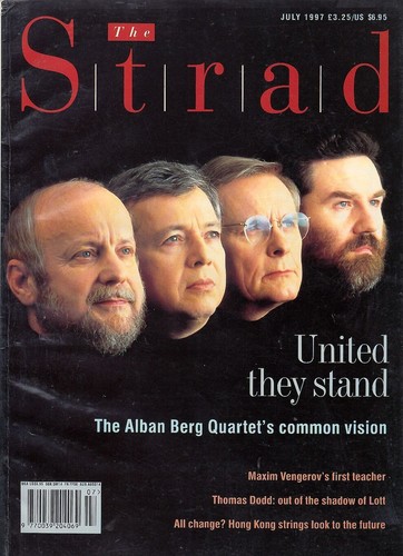 Strad july 1997 alban berg - strad, 1997: