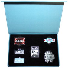 OASIS Metal Pin Badge Boxed