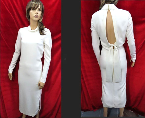 Reiss martha dress white - white,