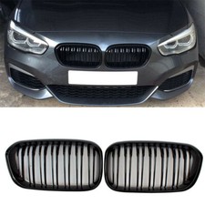 Gloss Black Front Kidney Grill