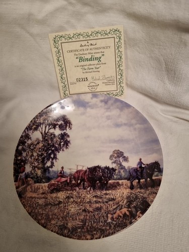 Danbury mint collector - collector, plate