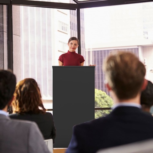Standing lectern desk hostess - lectern,