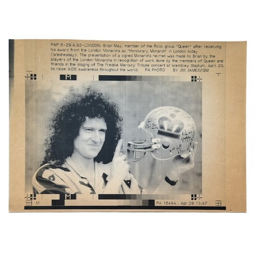 Press laserphoto queen freddie - press,