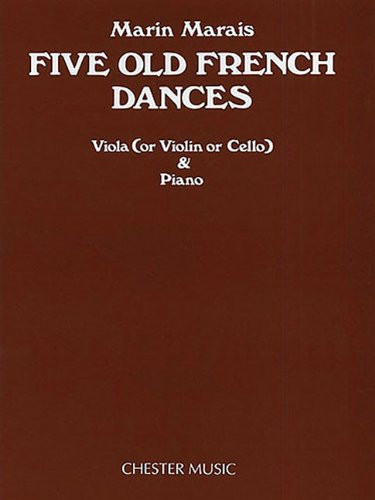 Old french dances viola and - old,
