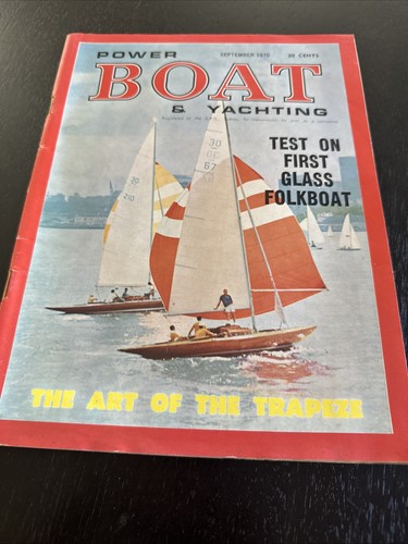 Power boat yachting sep - &, 1970