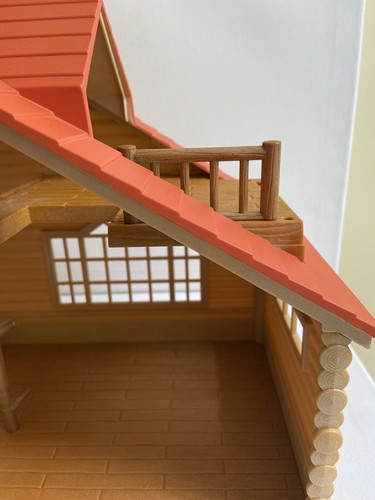 Sylvanian families log cabin - sylvanian,