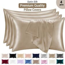 4 Pack Premium Soft Satin Silk