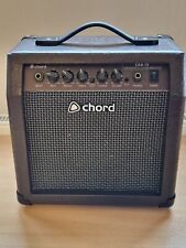 Chord CAA-15  Acoustic Guitar Amplifier with Chorus  - Brown
