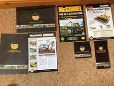 McConnel farm machinery brochure bundle x 6