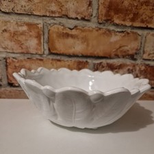 White Serving, Fruit Or Salad