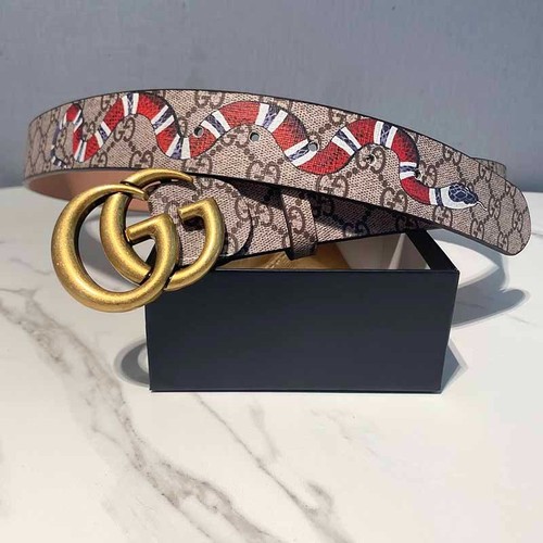 Men belt classic logo - gg,
