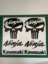 6 X Kawasaki SET NINJA SKULL