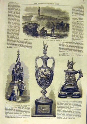 Original old antique - old, print