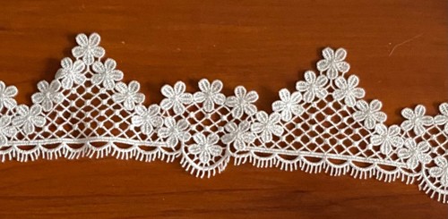 Floral venice guipure lace - floral,