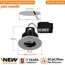 Fire Rated Downlights LED GU10 Dimmable Recessed Ceiling Down Light Spotlights