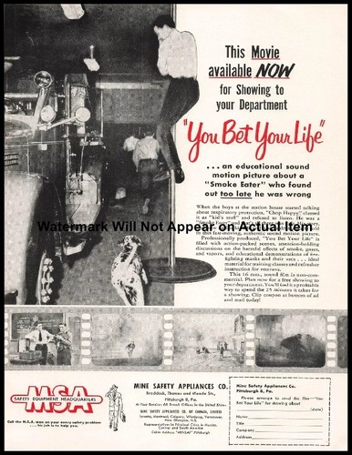 1953 mine safety appliances - mine,
