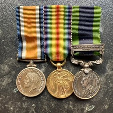 WW1 Period Set of Miniature