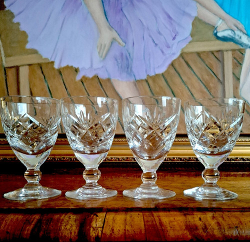 Vintage liqueur glasses port - liqueur,