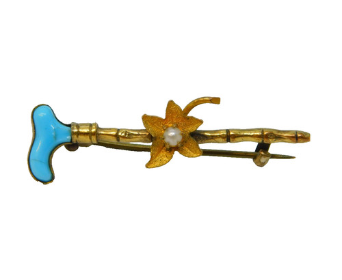 Victorian gold plated blue - gold,