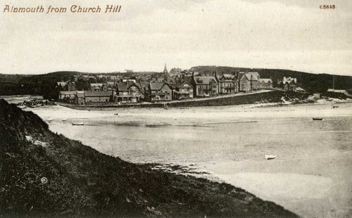 Postcard alnmouth - postcard,